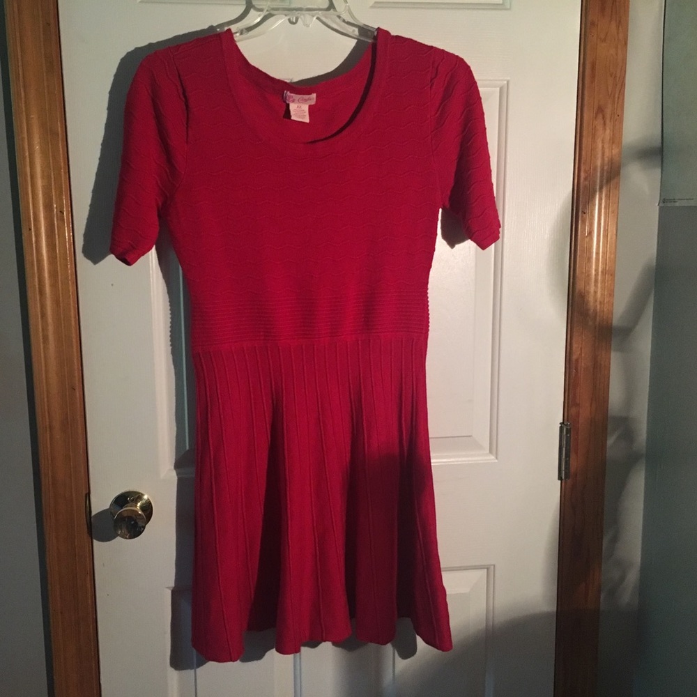 CANDIES Knit Ribbed Dress